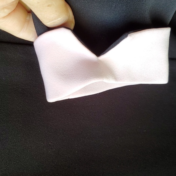 Positive Attitude 3pc suit with skirt. Pink & black classic. Size 10 EUC - Picture 12 of 13